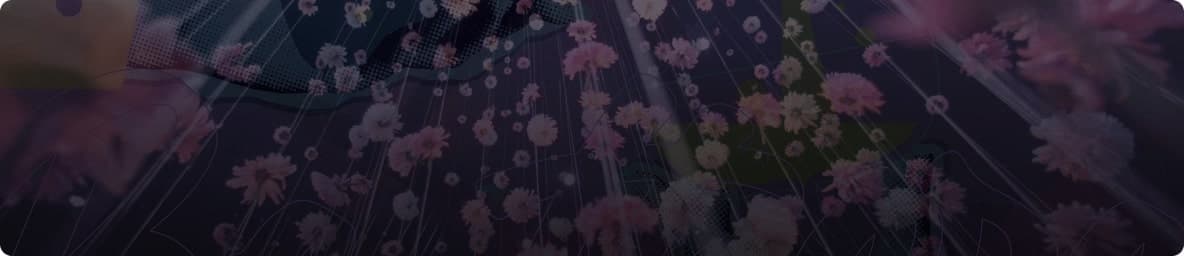 Decorative flowers background